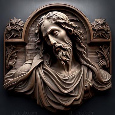 3D model st jesus (STL)